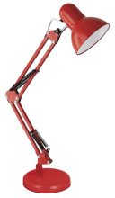 Св-к наст Е27 Ultraflash UF-313 C04 красный 60Вт (12)