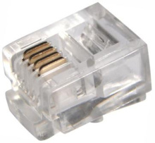 Коннектор 6p4c RJ-11/14 Proconnect (100)