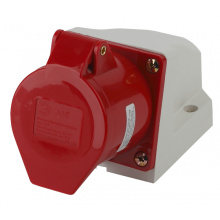 Розетка стац 124 3Р+РЕ 32А 380В IP44 Эра (10)