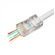 Коннектор 8р8с RJ-45 UTP-5e сквозной Cablexpert (10)