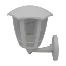 Св-к уличный настен Е27 TDM СИТИ 6-х гранник вверх 60Вт IP44 пластик белый (8)