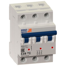 Выкл авт 3P  25А 6кА C КЭАЗ ВМ63 (4)