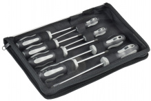 Отвёртки набор IEK 8шт 4-шлиц 2-PH 2-PZ чехол ARMA2L 5 Т2 (10)