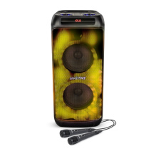 Колонка порт Bt SmartBuy 5190 Flamer 60Вт FM/MP3(microSD/USB)/AUX/2 мик/LED-подсв чёрный