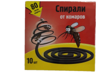 Спирали от комаров NN 10шт без запаха черные (60)