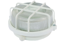 Св-к Е27 герм НПП03-100-005 100Вт D212x104мм IP54 решётка TDM белый (5)