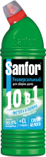 Ср-во для уборки Sanfor 1кг универсал Морской бриз с хлором ЧЗ (10) Акция