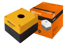 Kорпус TDM КП101 для кнопок 1место желтый (1)