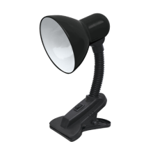 Св-к наст прищепка Е27 Inhome СНП-21Ч черный пакет-подвес 40Вт (24)