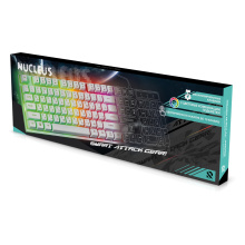 Клавиатура Smartbuy  игровая 320 Rush Nucleus мультимедийная подсветка белый (20)