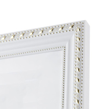 Рамка пластик 40x60 Мирам 642968-17 белый с золотым орнаментом (6)