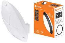 Св-к Е27 IP64 60Вт TDM НБУ Мегас2 белый решётка (5)