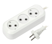 Удл 3гн  5м б/з ПВС 2200Вт 2x1мм² Smartbuy (40)