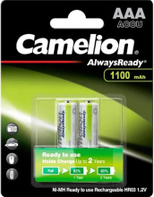 Акк NiMh R 3 1100мАч Camelion 2xBL Always Ready (24)