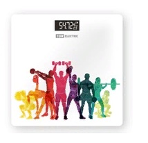 Весы напольные электр TDM Фитнес 180кг 28х28 (10)