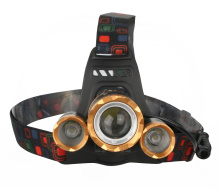 Фон налоб акк UltraFlash E1333 4+3+3ВтLED 3.7В 1200мАч Zoom (50)