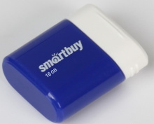 Флэш-диск SmartBuy 16GB LARA синий
