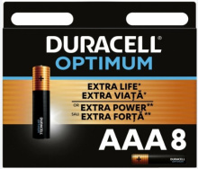 LR 3 Duracell Optimum  8/блистер (64)