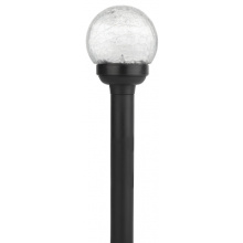 Св-к диод Эра PL33 солн бат RGB 330мм черный IP44 (1)