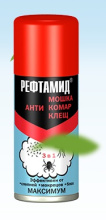 Рефтамид аэр Максимум 100мл клещ, комар, мошка (15/3750)  