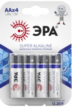 LR 6 Эра Super  4/блистер (80/640)