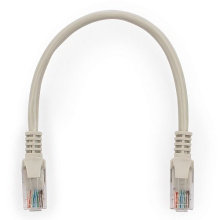 Патч-корд UTP-5e RJ-45  0.25м серый Cablexpert (750)