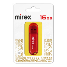Флэш-диск Mirex 16GB Candy красный