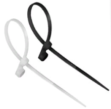 Хомут с монт отв 3.5x100 белый 100шт TDM (10)