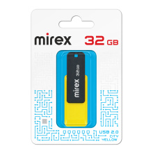 Флэш-диск Mirex 32GB City желтый