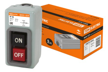 Кнопочный выкл 2кн TDM ВКН-325 3Р 25А 230/400В IP40 (10)