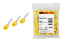 Наконечник штыр втул изол двойной  1.0мм²х10 TDM НШвИ(2) 100шт (25)