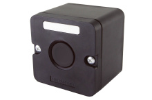 Пост кнопочный TDM ПКЕ 212-1 черный IP40 (5)