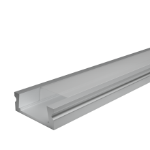 Профиль накладной 6х23.8х2000мм серый комплект Wolta