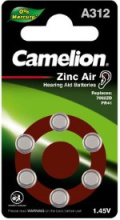 Бат д/слух Camelion 312 6/блистер (60)
