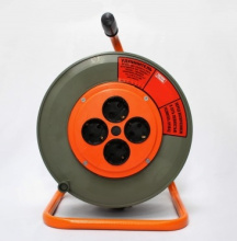 Удл-катушкa 4гн 30м ПВС 3500Вт 2х2.5мм² РБК-270-005