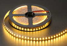Лента диод 12В IP65  9.6Вт/м 3000К 2835 120LED/м 840Лм/м 8мм 5м General