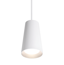 Св-к подвес GU10 P11W белый CONO D70x110