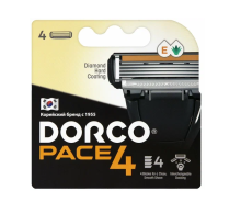 Кассеты Dorco Pace 4NEW 4лезвия 4шт блистер (12/48)