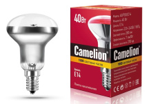 Лампа накал R50 40Вт Е14 Camelion (100)