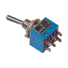 Тумблер Rexant микро 3А вкл-вкл 2полюса 6контактов (10)