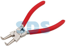 Щипцы для стопорных колец REXANT загнутый сжим 160 мм, обливные рукоятки (6)