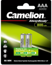 Акк NiMh R 3  800мА*ч Camelion 2/блистер Always Ready (24)