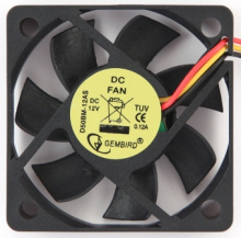 Вентилятор GEMBIRD 50*50*10 подш. 3pin провод 25см