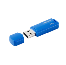 Флэш-диск SmartBuy 64GB Clue синий