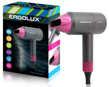 Фен Ergolux ELX-HD09-C08 1200Вт серый (24)