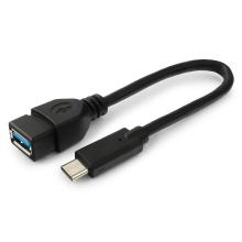 Кабель USB AF - Type-C OTG 0.2 м Cablexpert (400)
