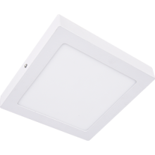 Св-к точ накл квад 18Вт 4200К Ecola 210x210x32мм (40)