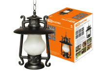 Св-к уличный подвес Е27 TDM Кантри 60Вт IP54 черный (12)