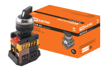 Перекл TDM ALCLR-22 I-O-II 1з+1р 220В черный (10)