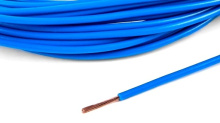 Провод ПГВА 1х1.5 синий Rexant (100/600)
